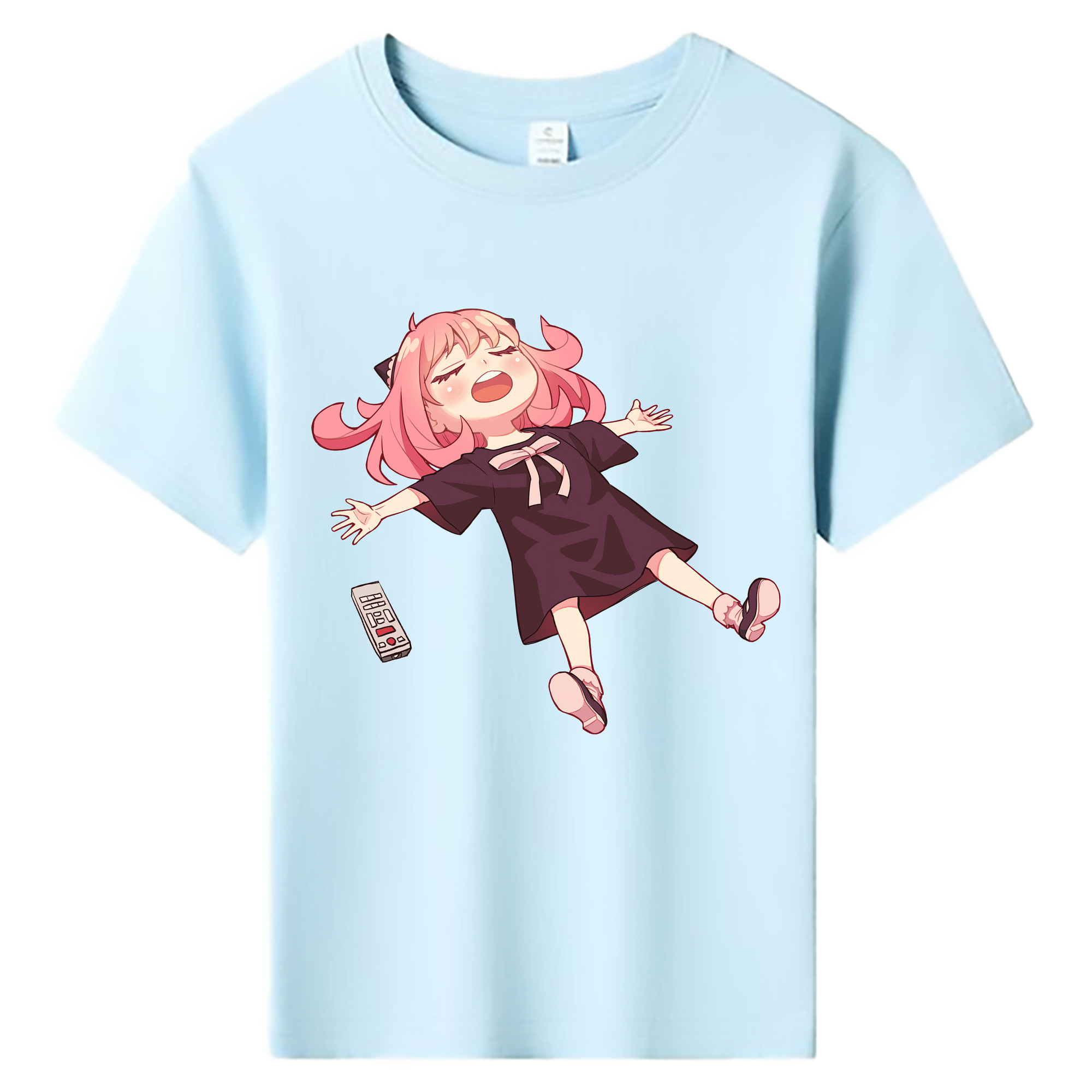 （画像用） SPY×FAMILY间谍家家酒 綿100％キッズTシャツ（フロントプリント）